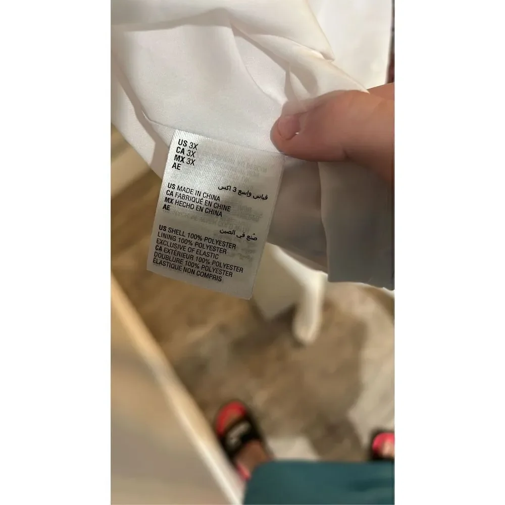 INC Plus Size Smocked Puff Sleeve Maxi Dress Size 3X - Picture 8 of 8